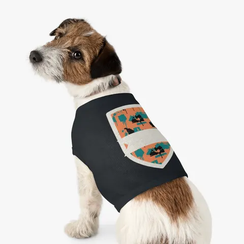 Atlanta Old Fourth Ward Murals Pet Tank Top — other view