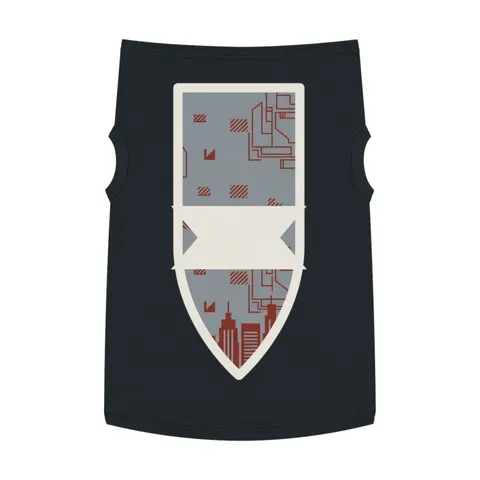 Chicago South Side Blocks Pet Tank Top — front view
