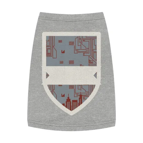 Chicago South Side Blocks Pet Tank Top — front view