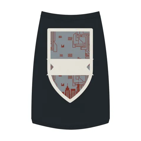 Chicago South Side Blocks Pet Tank Top — front view