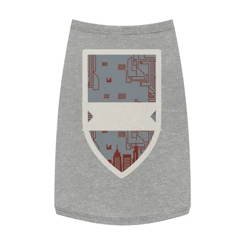Chicago South Side Blocks Pet Tank Top — front view