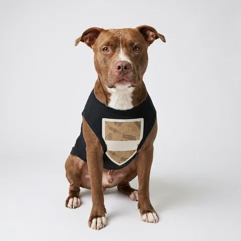 Harlem Brownstone Jazz Lines Pet Tank Top