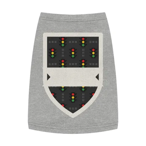 Houston Fifth Ward Signals Pet Tank Top — front view