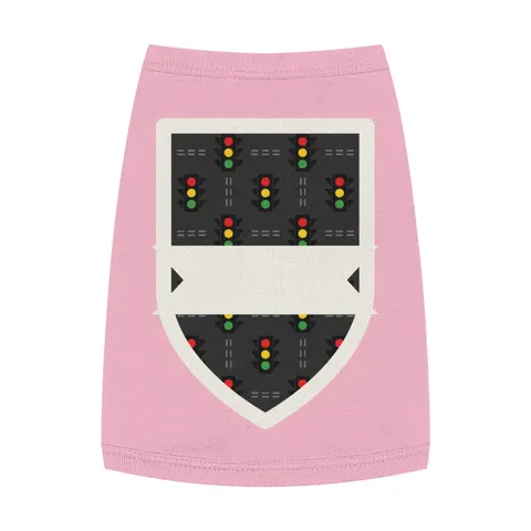 Houston Fifth Ward Signals Pet Tank Top — front view