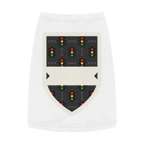 Houston Fifth Ward Signals Pet Tank Top — front view