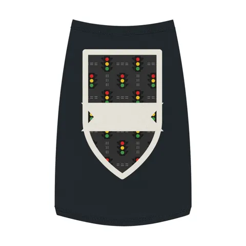 Houston Fifth Ward Signals Pet Tank Top — front view