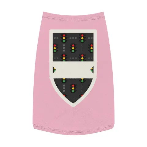 Houston Fifth Ward Signals Pet Tank Top — front view