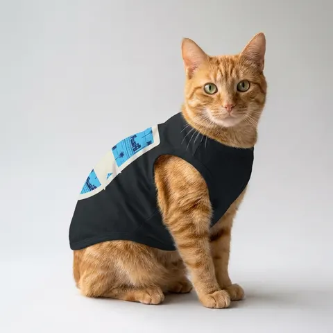 Crenshaw Blue Boulevard Pet Tank Top