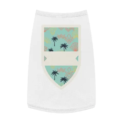 Miami Overtown Pastel Nights Pet Tank Top — front view