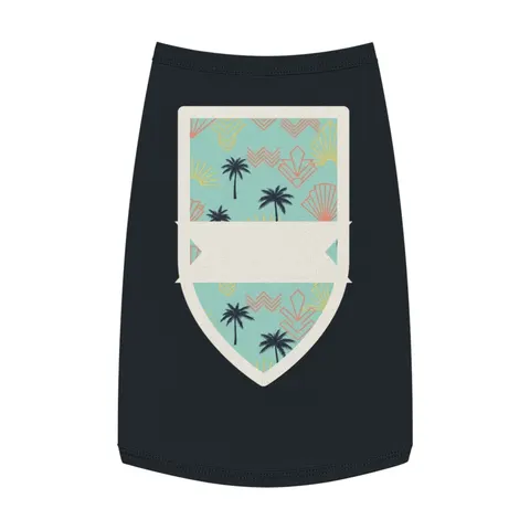 Miami Overtown Pastel Nights Pet Tank Top — front view
