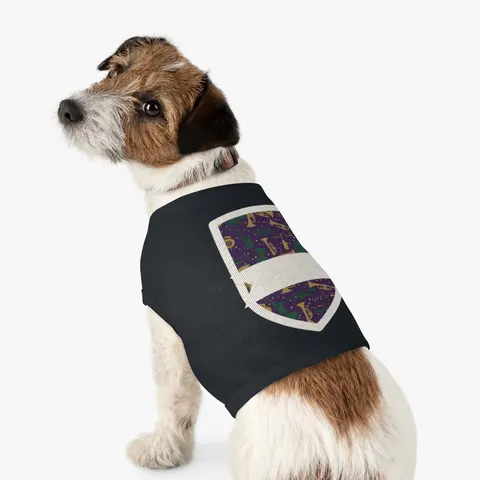 New Orleans Treme Brass Band Pet Tank Top — other view
