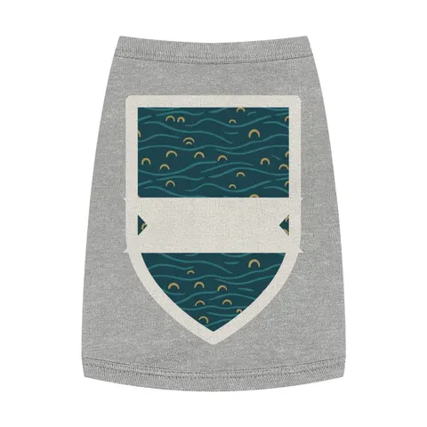 Oakland Lake Merritt Reflections Pet Tank Top — front view