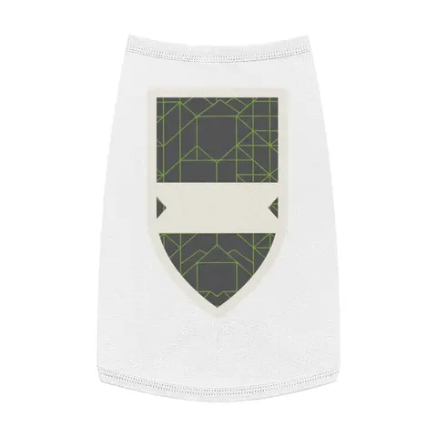 Oakland The Town Grid Pet Tank Top — front view