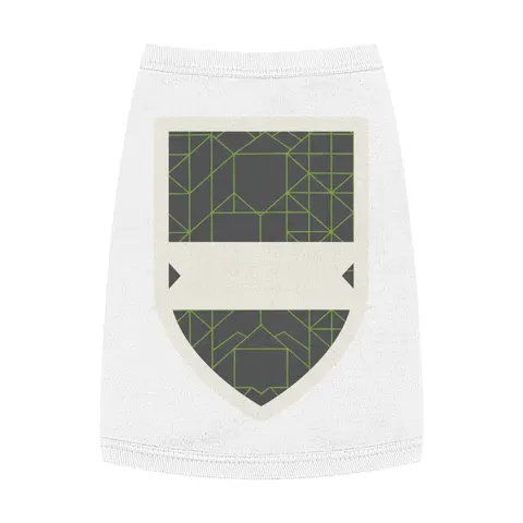 Oakland The Town Grid Pet Tank Top — front view