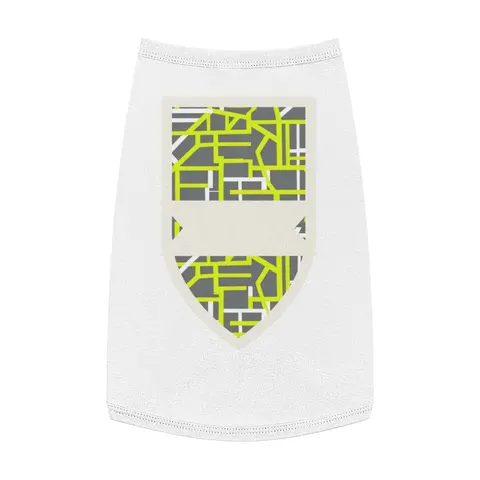 Queens South Jamaica Grid Pet Tank Top — front view