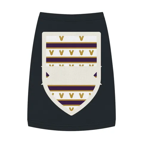 Faith Flag Choir Robes Color Block Pet Tank Top — front view