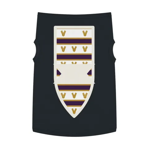 Faith Flag Choir Robes Color Block Pet Tank Top — front view
