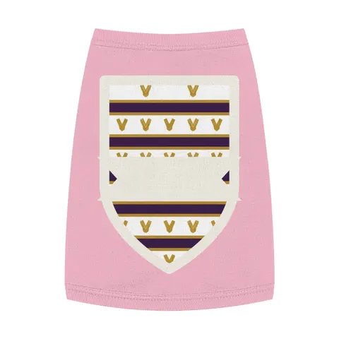 Faith Flag Choir Robes Color Block Pet Tank Top — front view