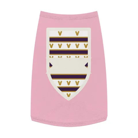 Faith Flag Choir Robes Color Block Pet Tank Top — front view