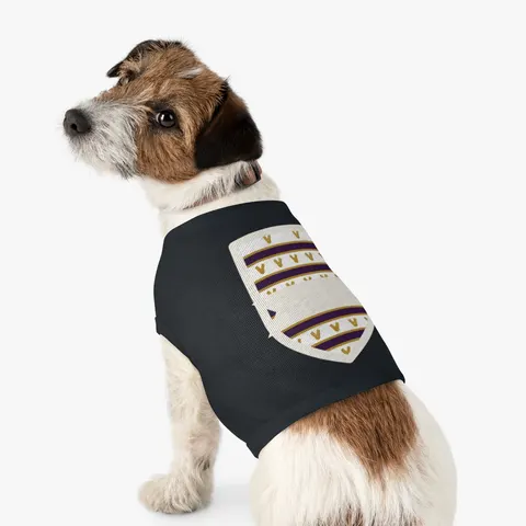 Faith Flag Choir Robes Color Block Pet Tank Top — other view