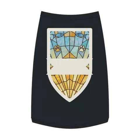 Faith Flag Sunburst Sanctuary Pet Tank Top — front view
