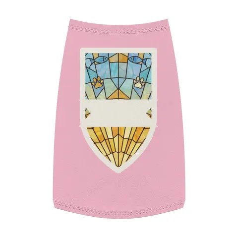 Faith Flag Sunburst Sanctuary Pet Tank Top — front view