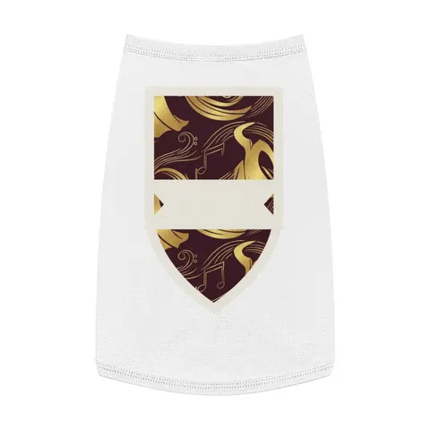 Faith Flag Gospel Choir Robes Pet Tank Top — front view