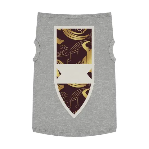 Faith Flag Gospel Choir Robes Pet Tank Top — front view