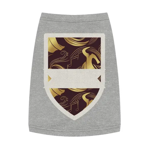 Faith Flag Gospel Choir Robes Pet Tank Top — front view