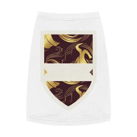 Faith Flag Gospel Choir Robes Pet Tank Top — front view