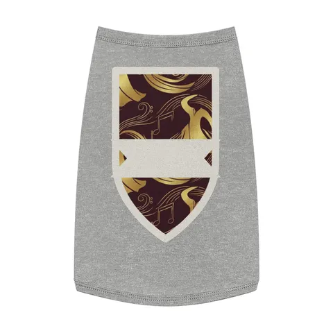 Faith Flag Gospel Choir Robes Pet Tank Top — front view