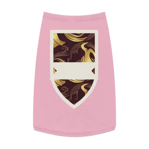 Faith Flag Gospel Choir Robes Pet Tank Top — front view