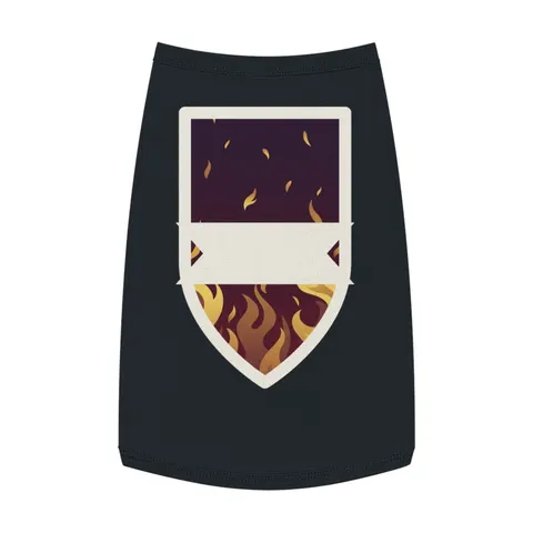 Faith Flag Pentecostal Fire Pet Tank Top — front view