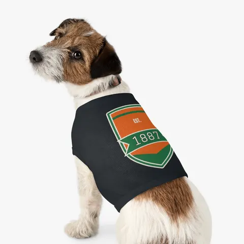 FAMU 1887 Orange & Green Energy Pet Tank Top — other view