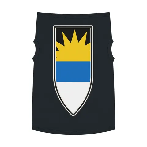 Antigua & Barbuda Rising Sun Pet Tank Top — front view