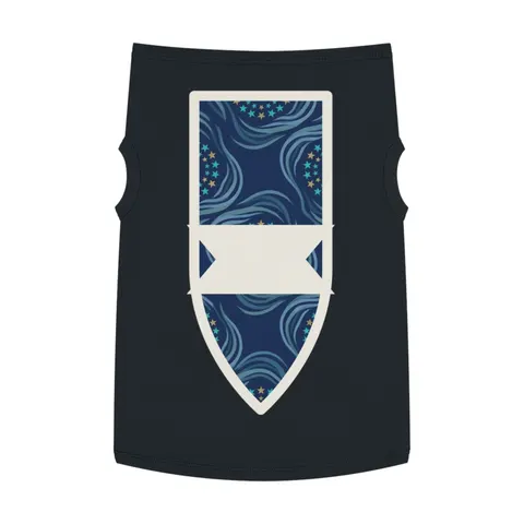 Caribbean Unity Island Stars Pet Tank Top — front view