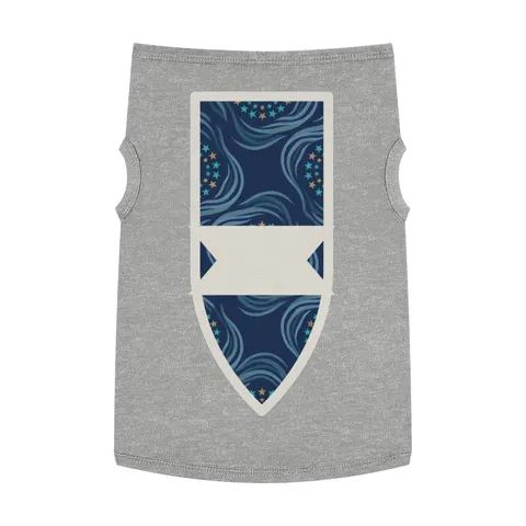 Caribbean Unity Island Stars Pet Tank Top — front view
