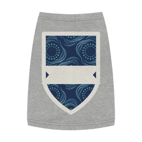 Caribbean Unity Island Stars Pet Tank Top — front view