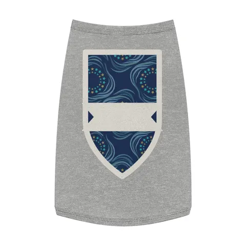 Caribbean Unity Island Stars Pet Tank Top — front view