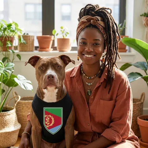 Eritrea Red Triangle & Wreath