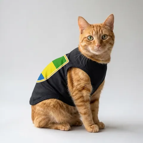 Gabon Green Yellow Blue