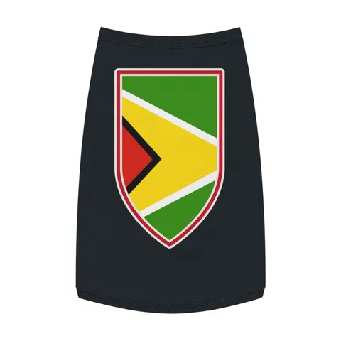 Guyana Arrowhead Design Pet Tank Top — front view