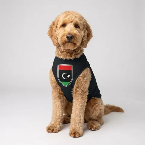 Libya Red Black Green Crescent