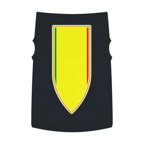 Mali Green Yellow Red Pet Tank Top — front view