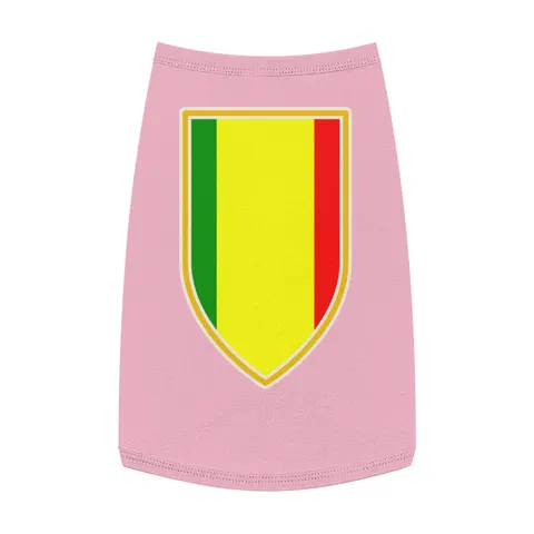 Mali Green Yellow Red Pet Tank Top — front view