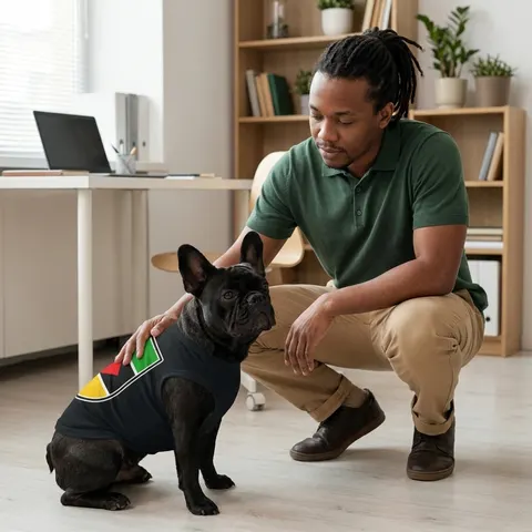 Mozambique Green Black Yellow Pet Tank Top