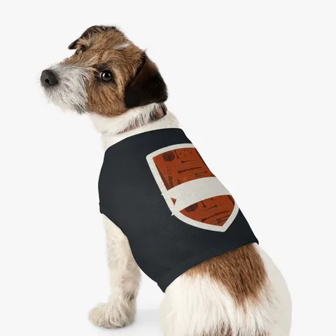 Harlem Jazz Silhouettes Pet Tank Top — other view