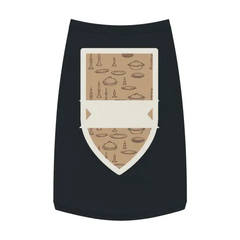 Holiday Family Dinner Icons Pet Tank Top — front view