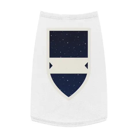 Holiday Starry Winter Night Pet Tank Top — front view