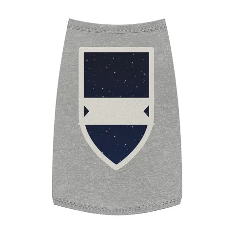 Holiday Starry Winter Night Pet Tank Top — front view